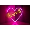 NEON NA ŚCIANĘ LED na USB - Love 2 model