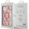 GUESS futerał do IPHONE 15 kompatybilny z MagSafe GUHMP15SHGCUSTGP (IML GCUBE) różowy