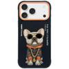 NIMMY futerał GLASSES COOL DOG do IPHONE 17 Pro Max czarny