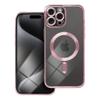 Futerał do iPhone 15 PRO MAX Electro Mag Cover zgodny z MagSafe złoty róż