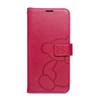 Etui z klapką na Samsung A57 5G Mezzo Book teddy bear magenta