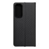 Etui z klapką na Samsung A55 5G Luna Book Carbon czarne