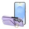 Futerał do Samsung A55 5G Wonder z portfelem liliowy