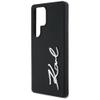 KARL LAGERFELD futerał do SAMSUNG S25 Ultra KLHCS25LSCMSMVK (Silicone Sign Metal Logo) czarny