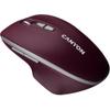 Myszka bezprzewodowa  BT 1600 dpi CANYON MW-21 czerwona