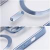 Etui na Samsung A08 Electro Mag Cover zgodne z MagSafe tytanowo niebieskie