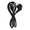 Kabel zasilający do komputera PC / drukarka / monitor 230V 16A 1,5 m czarny