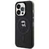 KARL LAGERFELD futerał do IPHONE 15 Pro KLHMP15LHFCKNOK (Ikonik + MAG) czarny