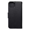 Etui z klapką na iPhone 15 PLUS Fancy Book czarne