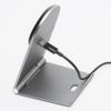 Ładowarka indukcyjna Forcell F-Energy FLIP Charge USB C Qi2 15W zgodna z MagSafe srebrna 0INT
