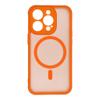 Futerał do iPhone 14 PRO Full Matte Mag Cover zgodny z MagSafe pomarańczowy