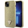 GUESS futerał do IPHONE 13 / 14 / 15 GUHCP14SHDGTPD (Rhinestone Triangle) złoty