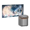 Projektor HD Ready Hoco z systemem Android Wi-Fi Bluetooth 720P DT4 szary