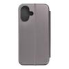 Etui z klapką na iPhone 17 Elegance Book stalowe