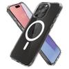 SPIGEN futerał ULTRA HYBRID MAG kompatybilny z MagSafe do IPHONE 15 Pro white