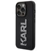 KARL LAGERFELD futerał do IPHONE 15 Pro Max KLHCP15X3DMBKCK (3D Logo Glitter) czarny