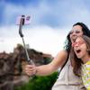Selfie stick Hoco tripod z pilotem bezprzewodowym K20 czarny