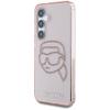 KARL LAGERFELD futerał do SAMSUNG S25 KLHCS25SHKHDCELP (IML Rhinestones K Head) różowy
