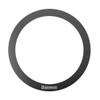 BASEUS blaszki uniwersalne kompatybilne z MagSafe PCCH000001 2 sztuki czarne
