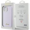 GUESS futerał do IPHONE 13 / 14 / 15 GUHCP15SPGMCSL (Glitter Glossy Script) liliowy