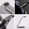Ładowarka indukcyjna Forcell F-Energy 3w1 Simply Charge aluminiowa kompatybilna z Apple Watch i Samsung Watch szara