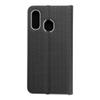 Etui z klapką na Samsung A40 Luna Book Carbon czarne