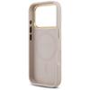 GUESS futerał do IPHONE 17 Pro kompatybilny z MagSafe GUHMP17LP4MSEGCP (PU 4G W/ Classic) różowy