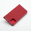 Etui z klapką na iPhone 17 PRO MAX Luna Book Carbon czerwone