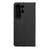 Etui z klapką na Samsung S24 ULTRA Luna Book Carbon czarne