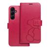 Etui z klapką na Samsung A55 5G Mezzo Book teddy bear magenta