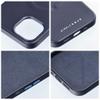 ROAR futerał LEATHER MAG kompatybilny z MagSafe do IPHONE 14 Pro Granatowy
