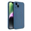 Futerał do iPhone 14 PLUS Silicone Mag Cover zgodny z MagSafe niebieski