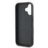 GUESS futerał do IPHONE 16 Plus GUHCP16MG4GLGR (PC/TPU 4G PU Bottom Stripe) szary