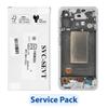 ServicePack Wyświetlacz LCD do SAMSUNG A56 5G A566B Gray GH82-36829B