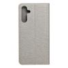 Etui z klapką na Samsung A15 4G / A15 5G Luna Book Gold srebrne