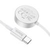 Ładowarka indukcyjna Hoco 2,5W USB C kompatyblina z Apple Watch i Samsung Watch CW59 biała