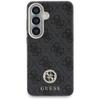 GUESS futerał do SAMSUNG S26 GUHMS26SP4GRMDEK (4G Rhinestone Round Logo MagSafe) czarny