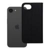 Etui z klapką na iPhone 16e (SE 4 2025) Sensitive Book czarne