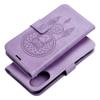 Etui z klapką na iPhone 16 PLUS Mezzo Book łapacz snów fioletowe