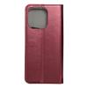 Etui z klapką na Xiaomi Redmi Note 13 4G Smart Magneto burgundowe