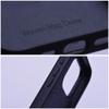 Futerał do iPhone 15 PLUS Woven Mag Cover zgodny z MagSafe czarny