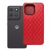 Etui z klapką na Motorola G37 POWER Cubic Book czerwone