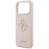 GUESS futerał do IPHONE 17 Pro Max GUHCP17XSC4GSMP (Silicone W/ Big 4G Script) różowy