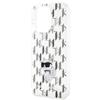 KARL LAGERFELD futerał do IPHONE 15 Pro KLHCP15LHNCMKLT (Monogram) transparentny