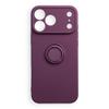 Etui na iPhone 18 Pro Max / 17 Pro Max Silicone Ring dark cherry