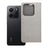 Etui z klapką na Xiaomi Redmi NOTE 14 5G Luna Book Gold srebrne