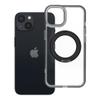 Etui na iPhone 13 Frame Circle Stand zgodne z MagSafe czarne