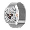 DUX DUCIS pasek MILANESE magnetyczny ze stali nierdzewnej 47 mm srebrny