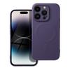 Futerał do iPhone 14 PRO Silicone Mag Cover zgodny z MagSafe ciemnofioletowy