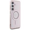 GUESS futerał do SAMSUNG S25 GUHMS25SPFTDTEP (Magnetic IML Rhinestones) różowy